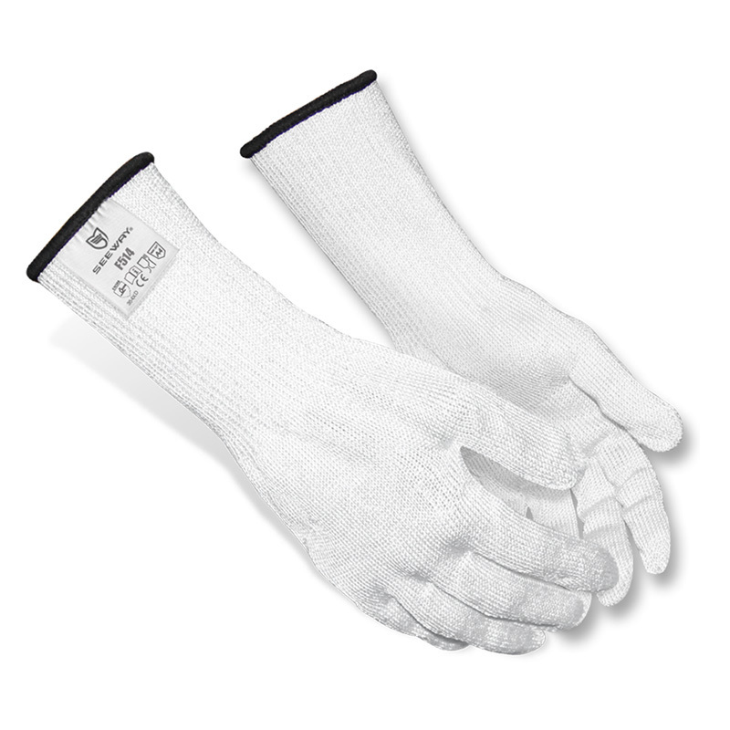 Seeway Stainless Steel Wire Mesh Gloves TDM Cut Level F Glove For Butcher Meat Processing