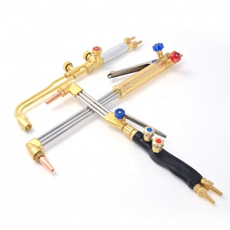 Brass Tube Oxy-Acetylene Mini Cutting Torch Welding Holder Gas Gun Torch