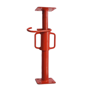 Factory Push Pull Metal Props Scaffolding Shoring Red Adjustable Steel Prop For Formwork