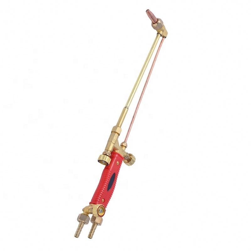 Brass Tube Oxy Acetylene Mini Cutting Torch Welding Stand Air Gun Torch