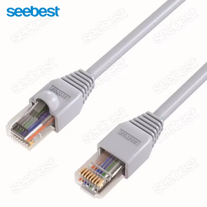 Seebest Wholesale UTP Cat5e Cat6 Patch Cord RJ45 Plug Network cable Cat6a Cat7 cat 8 Ethernet UTP RJ45 Cat6a Patch Cord