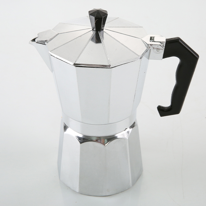 Quality Protection Italian Espresso Coffee Moka Pot Aluminum 12 Cups Moka Pot