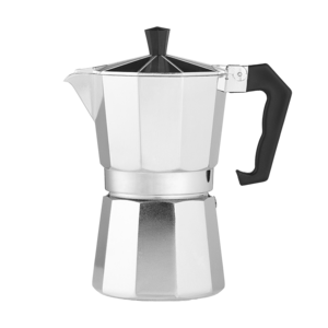 3/Best Selling 6 Cups Aluminum Italian Espresso Coffee Moka Pot Portable Silver Mini Coffee Espresso Coffee Maker Moka Pot