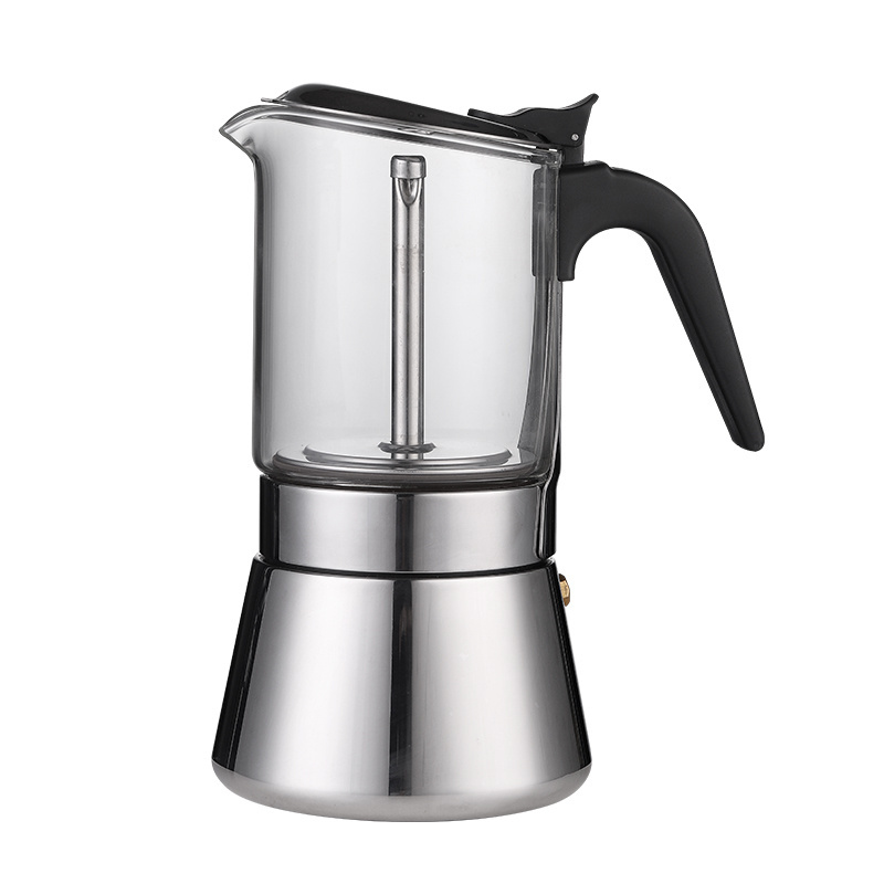 Stovetop Espresso Maker Stainless Steel Moka Pot Italian Style Coffee Maker Stovetop Espresso Maker bialetti moka pot