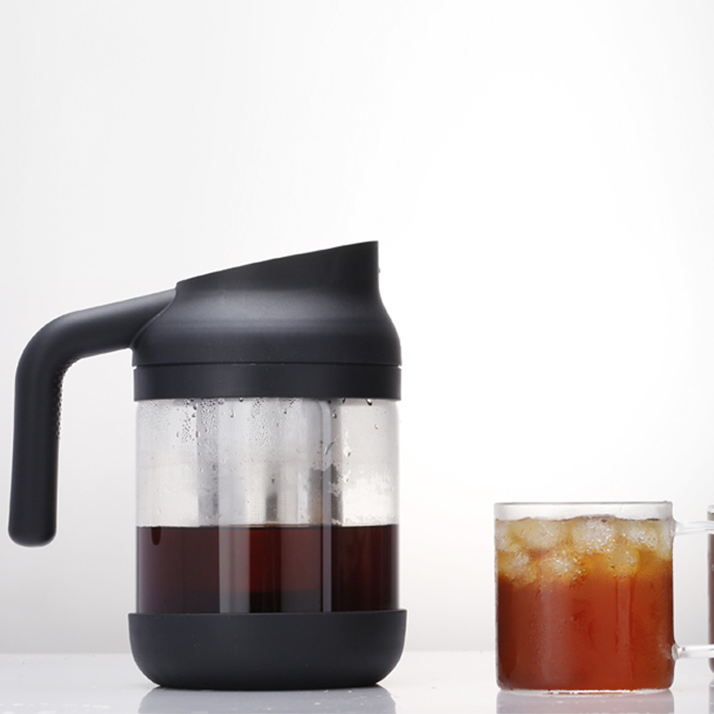 New Style ODM OEM Custom Iced Coffee Maker 40oz Cold Brew Coffee Maker Iced Tea Pitcher Cold Coffee Maker