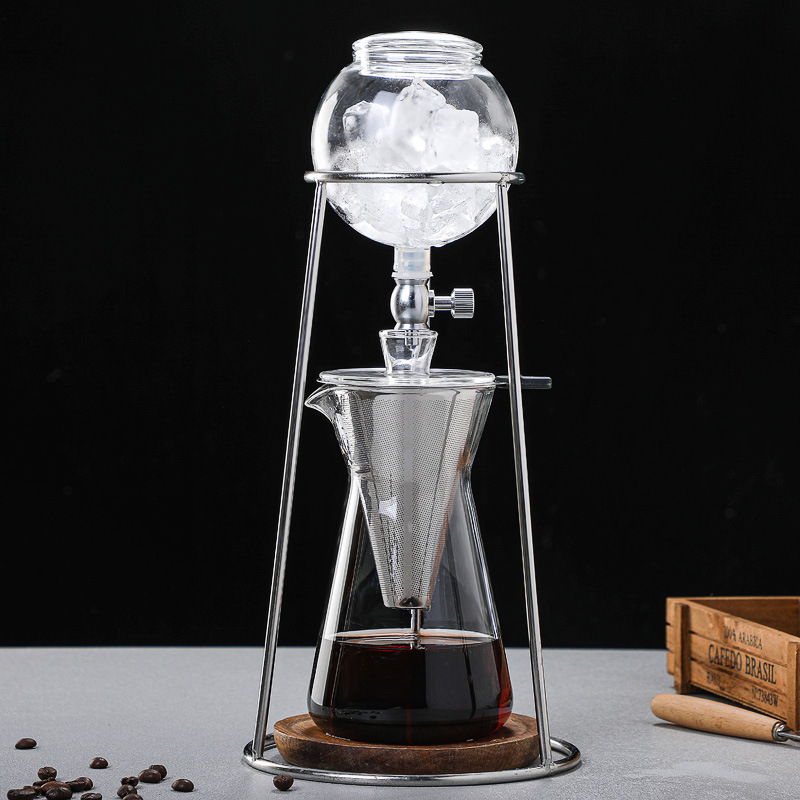 High Borosilicate Glass Iced Cold Coffee Maker Cold Drip Cold Brew Coffee Maker