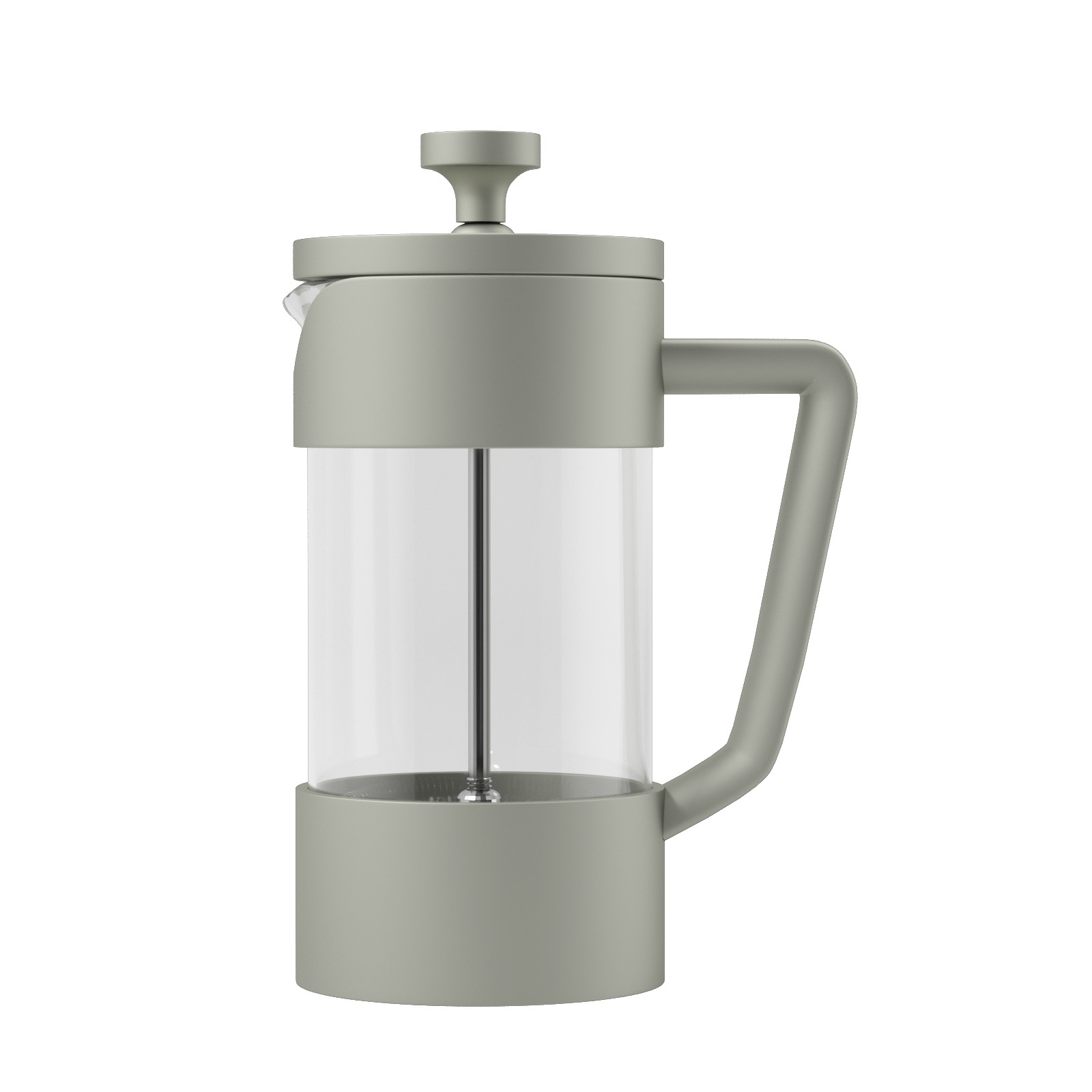 Seecin 1000ml High Temperature Resistant French Press Frosted Safe Food Grade PP Material French Press