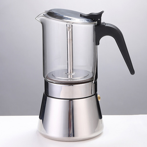 Seecin High Pressure Extraction Italian Extraction Moka Pot Percolato Mini Espresso Manual Coffee Moka Pot