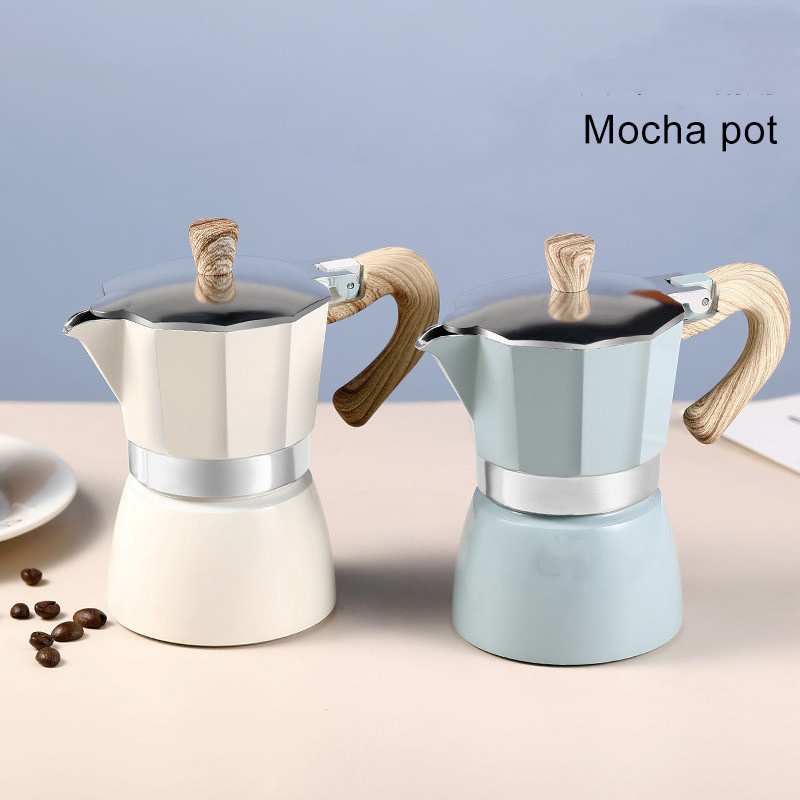 Moka Pot Aluminum Moka Pot Coffee Maker Moka Pot Bialetti Christmas Space Valentine Quantity Minimalist Business