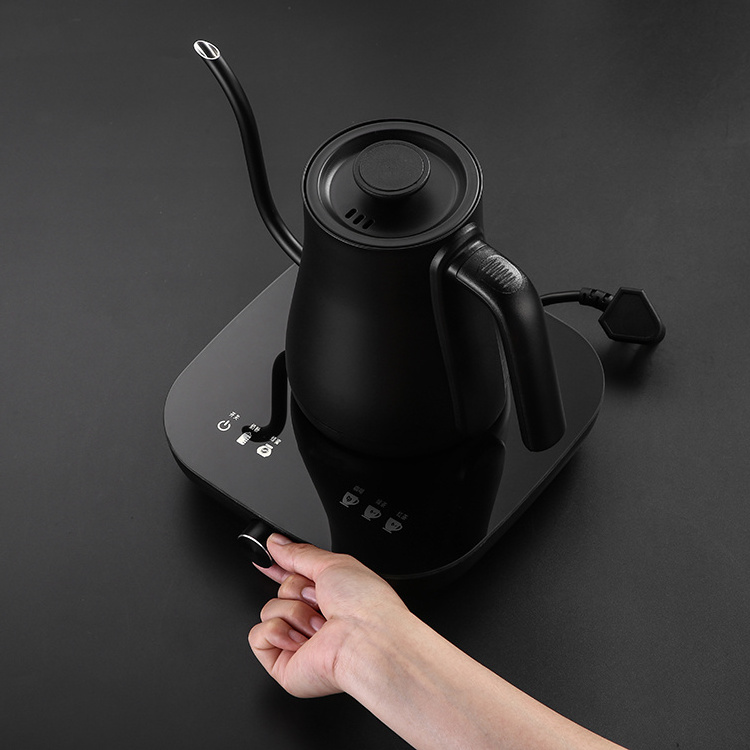 Household  Electric Smart Long Narrow Spoute Digital WithLid Coffee Kettle Gooseneck Kettle