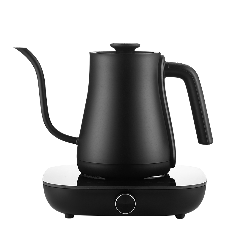 Hot Sale Electric Gooseneck Coffee Kettle Stainless Steel Long Narrow Spout Hand Drip Coffee Kettle Pour Over Coffee Maker