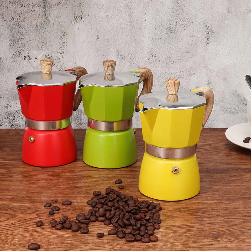 Moka Pot Aluminum Moka Pot Coffee Maker Moka Pot Bialetti Christmas Space Valentine Quantity Minimalist Business