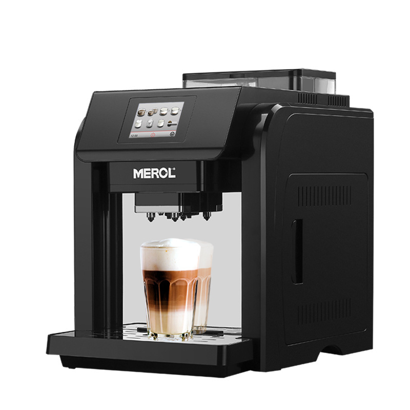 Espresso Coffee Maker Automatic With Pressure Pump Coffee Maker, Burr Grinder Milk Frother Espresso Coffee Machine