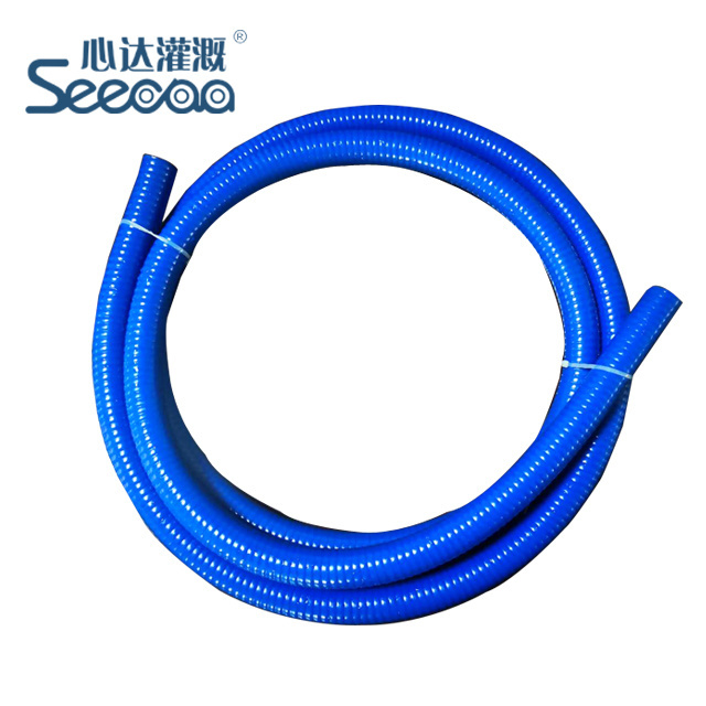 2inch3 Inch 4 Inch  Yellow Green Black Safety Flexible Spiral Reinforced Water Pump PVC Suction Drain Water Hose/Corrugated Pipe