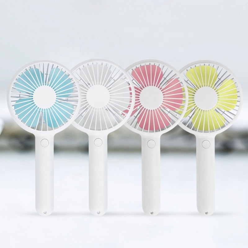 Small handheld Mini Fan Personal Portable Fan USB Desk Fan Rechargeable 4-8hours operated battery