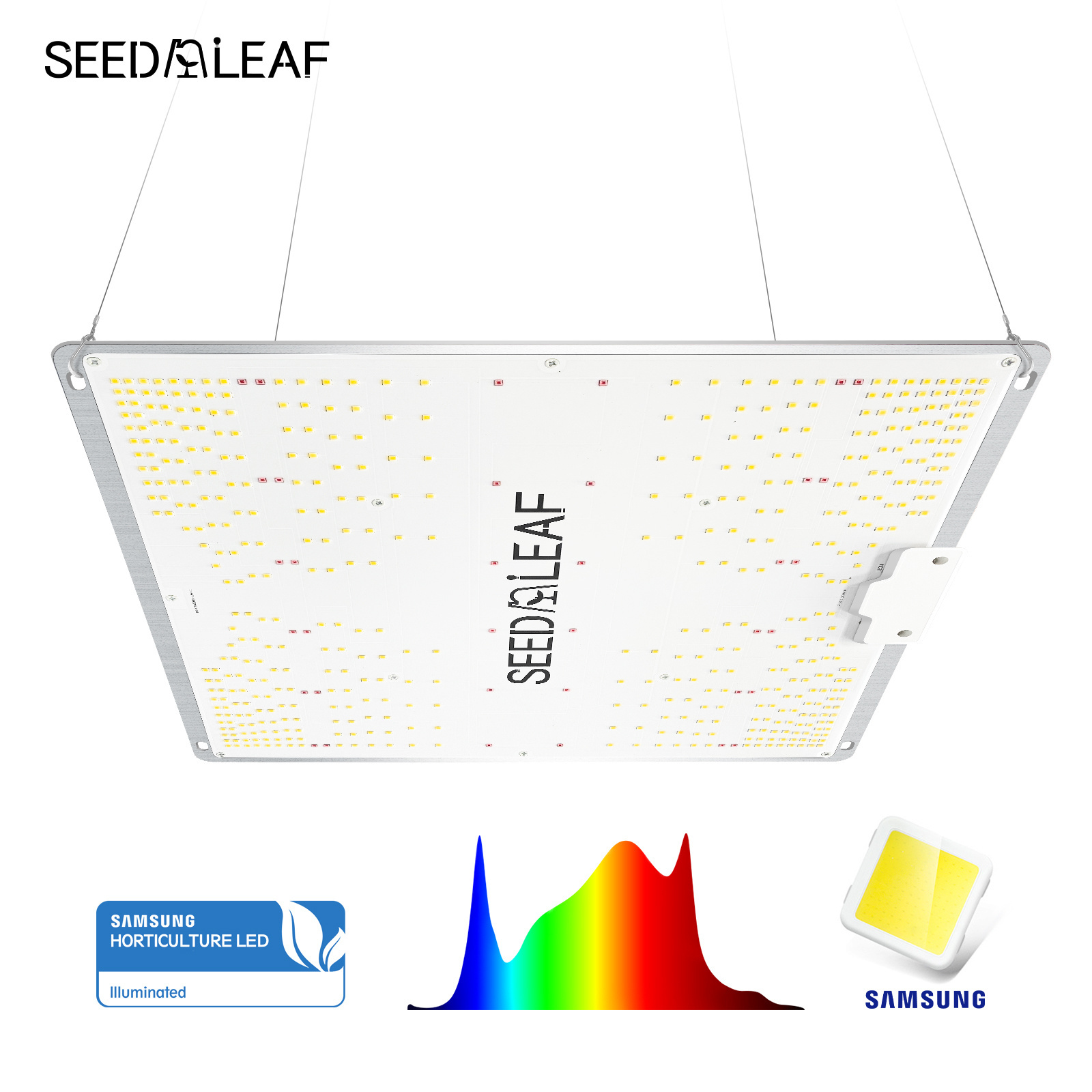 Factory Custom Grow Light Samsung Quantum Panel Board Full Spectrum LED Grow Light for Indoor Plant