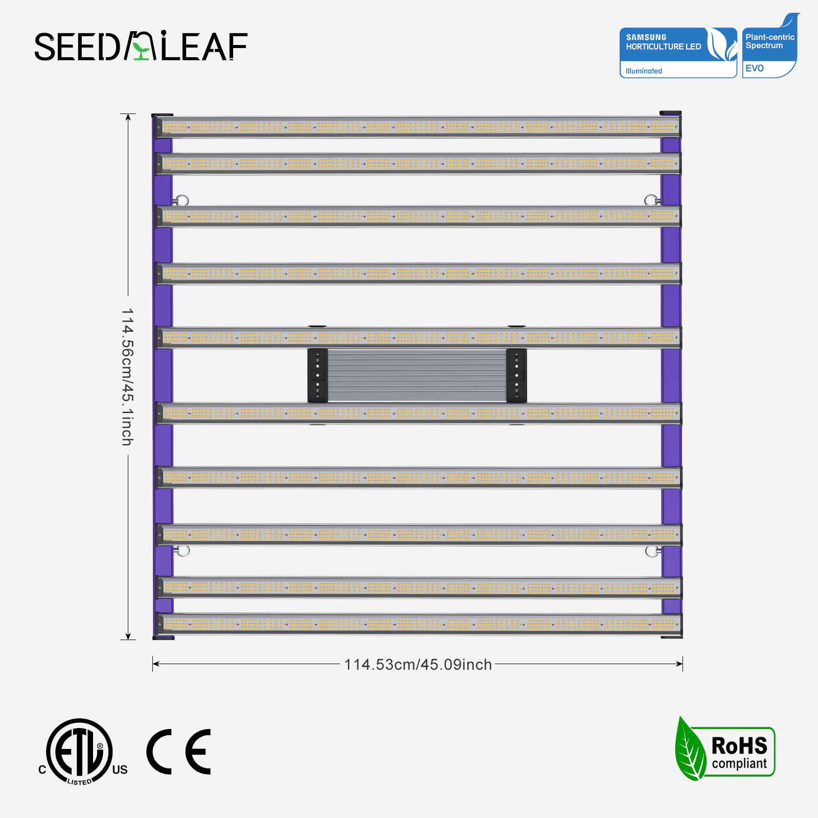 SAMSUNG Lm301H EVO Full Spectrum Led Grow Light Hydroponic 1000watt Led Grow Light Lamp Panel For Indoor Plants