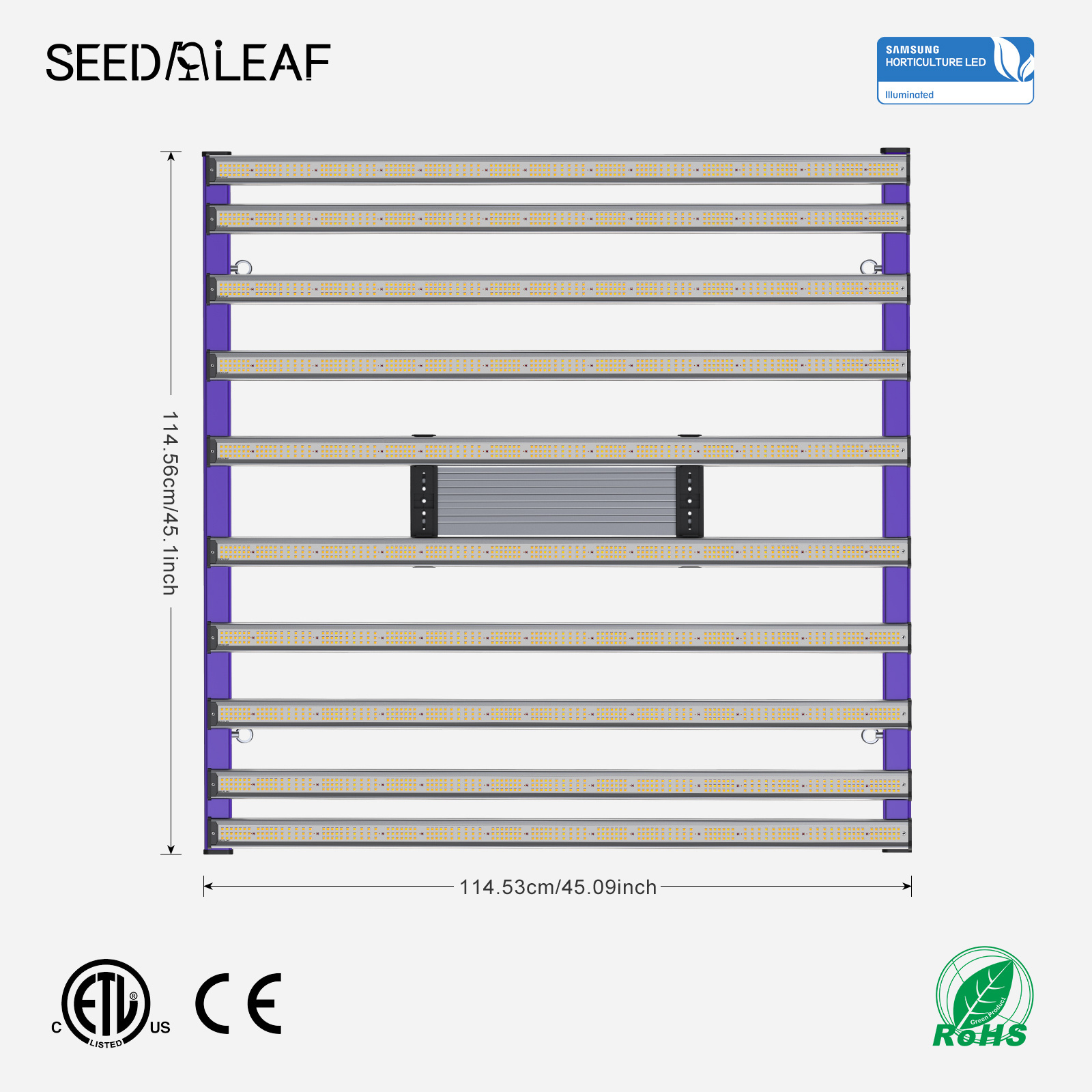 SAMSUNG Lm301H Full Spectrum Led Grow Light Hydroponic 1000watt Led Grow Light Lamp Panel For Indoor Plants