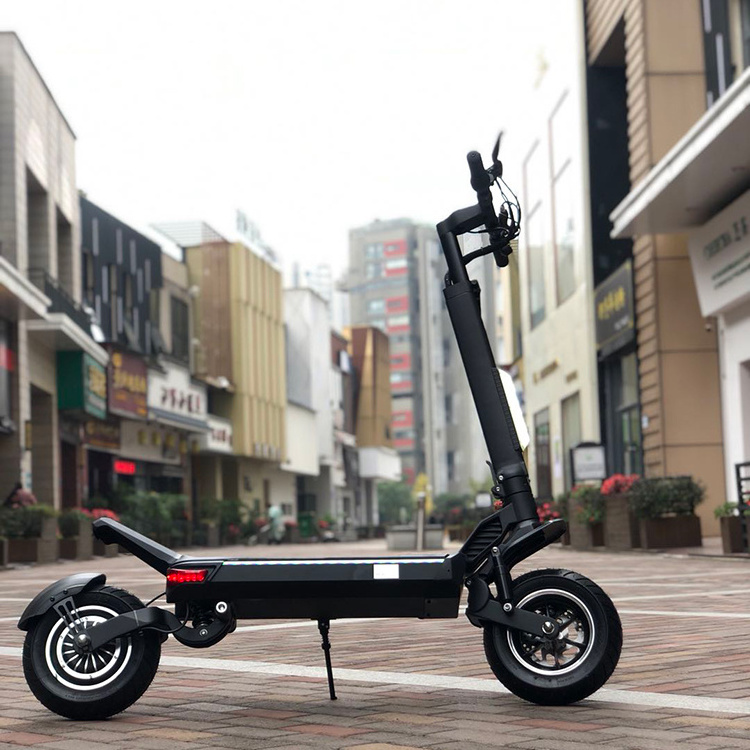 new large display mobile APP GPS high speed 90kmh on off road 11 inch electric scooter dual motor two wheel