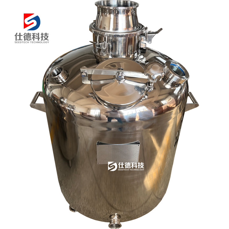 Customizable size stainless steel tank boiler, Red Copper alcohol distiller accessories, distillation tank