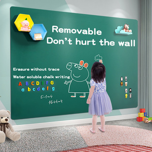 Magnetic Soft Blackboard Magnetic Writing Board Magnetic Dry Erase Green Board Wall Sticker For Kids Education