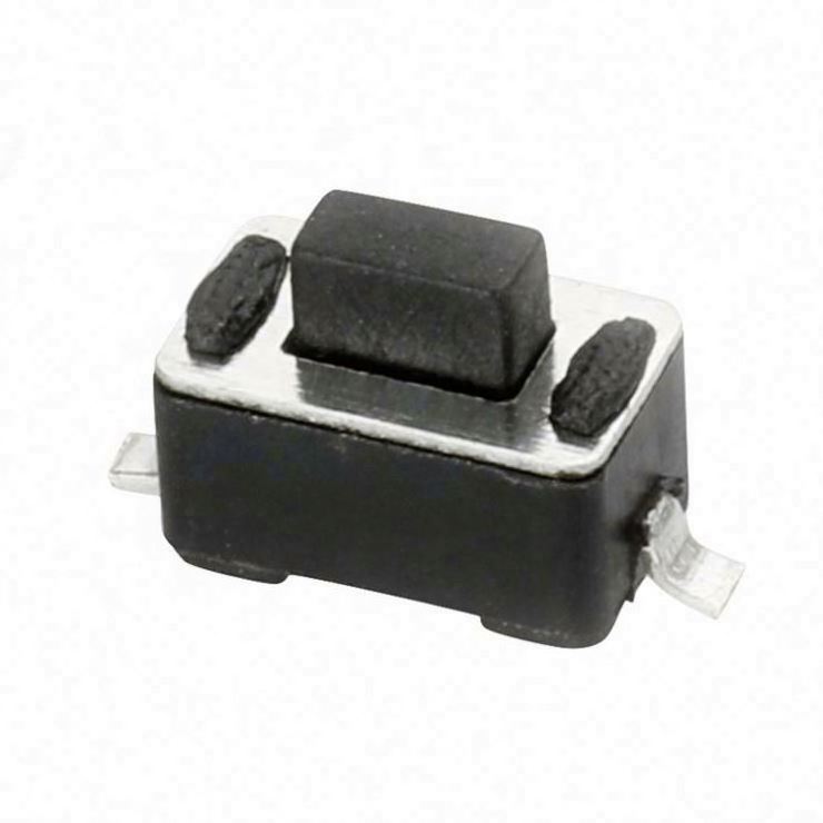 SeekEC 3*6 SMD/SMT  Tact switch black 12v touch button switches Easy Installation Tact Switch