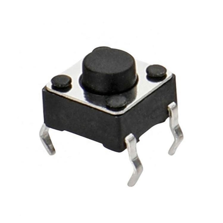 SeekEC 6x6mm Momentary Tact Push Button Switch 4Pin DIP Micro PCB Tactile switch