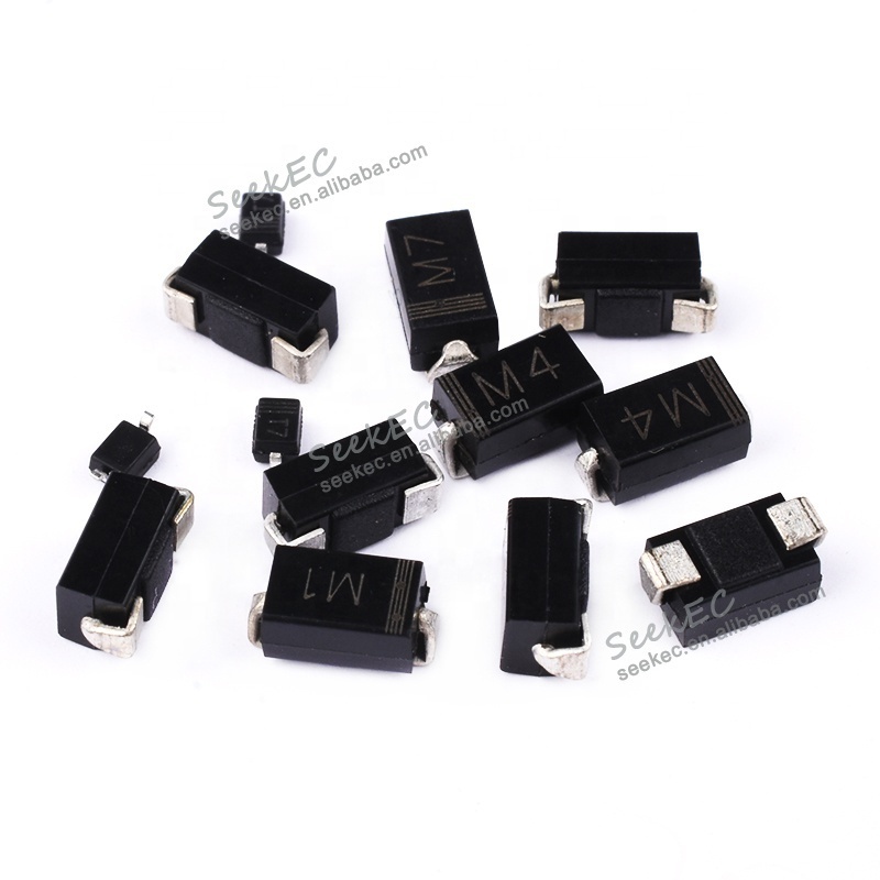 SMD 1N4007 Rectifier Zener Diode Marking Code 1A 1000V M7 SMA M2 M4 M5 A1 S4 T4 SMD Diode