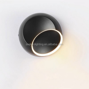 Modern Wall Sconce Room Background Nordic Led Wall Sconce Light Metal Wall Lamp Led For Corridor Lighting