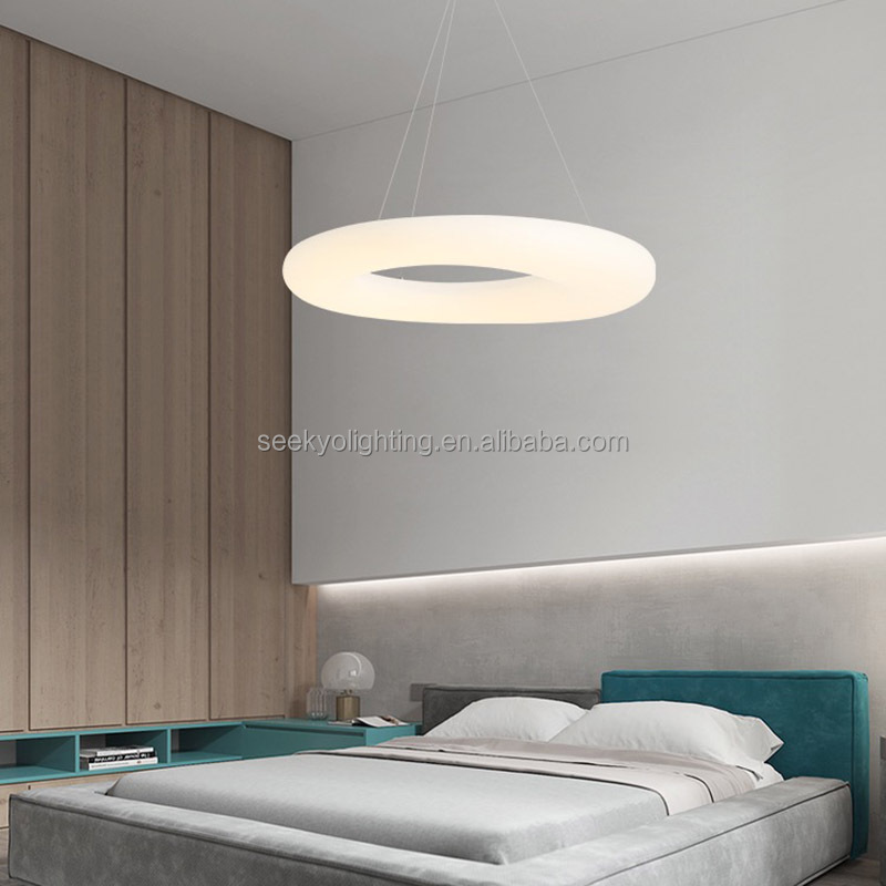 Indoor Acrylic Ceiling Light Donut Led Ceiling Light Lamp Modern Bedroom For Ceiling Lamp Decorative