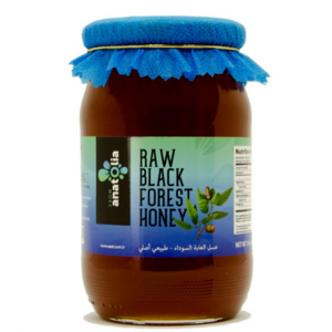 From Anatolia Natural Organic Raw Black Forest Liquid Honey 480 Gr Glass Jar Packet