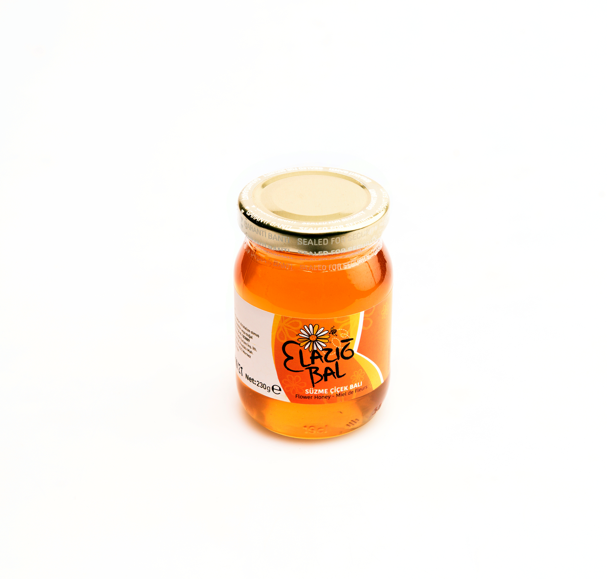 Elazig Liquid Flower Honey 230 Gr Filtered Flower honey %100 Pure Raw Honey Natural additive