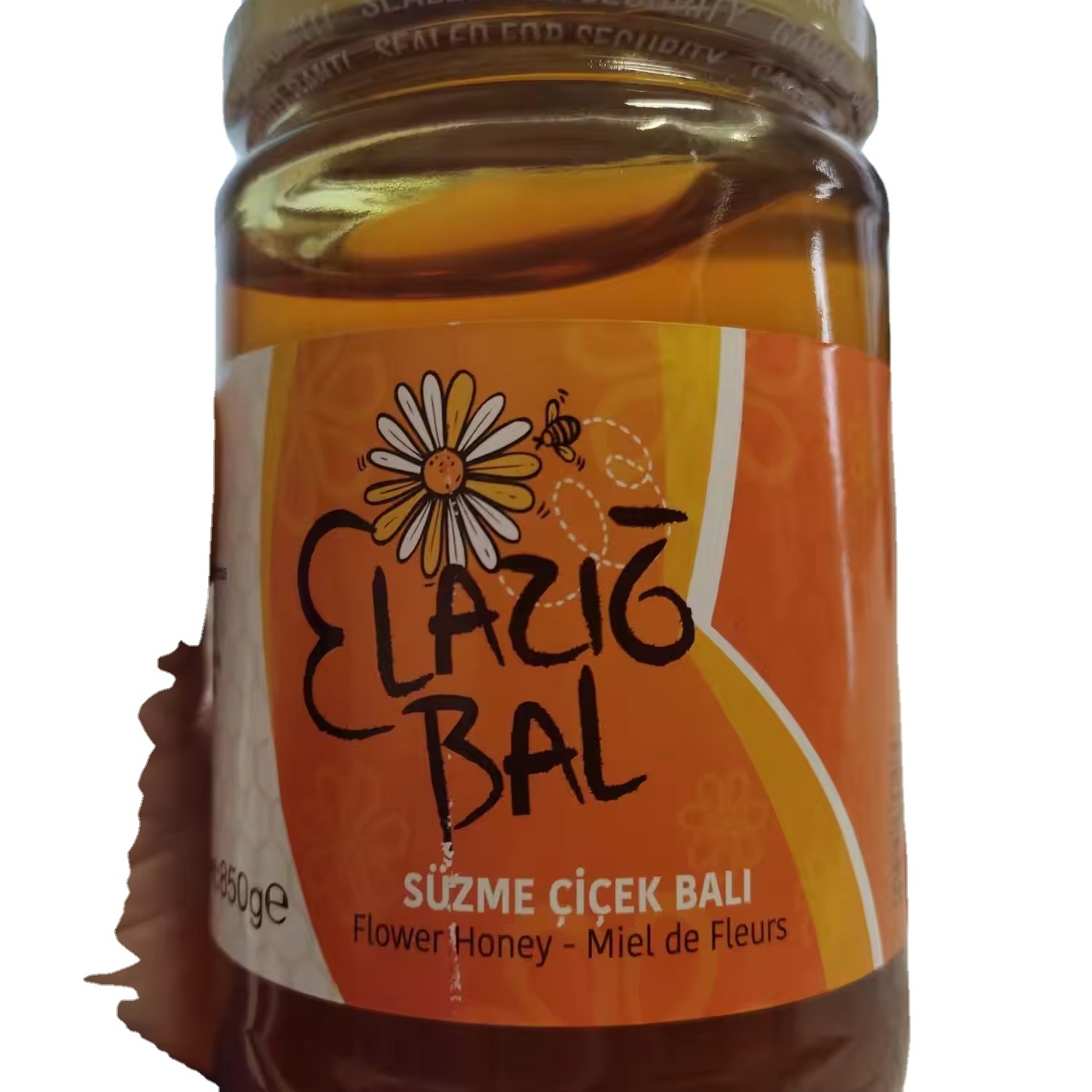 Seel Elazig Flower Honey Private Label Made In Turkey High Quality from Turkey Pure honey 100% Organic Wholesale Glass Jar 850Gr