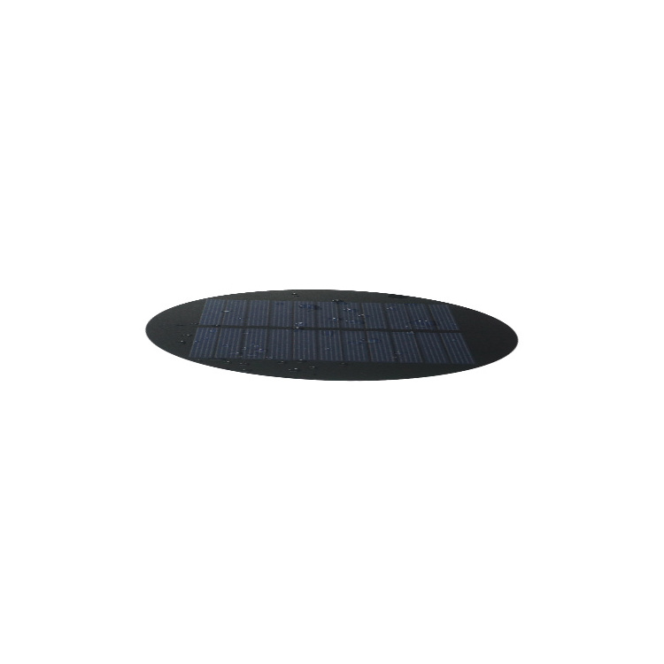 wholesale price mono circular 5w small pet 12volt mini 5v style polycrystalline module round solar panel for street lights