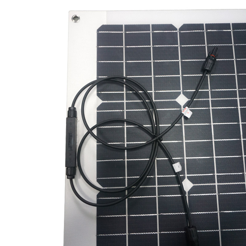 High Quality 600W Cells Polycrystalline Monocrystalline Places Solares 100 W Flexible Self-Sticking Solar Panels