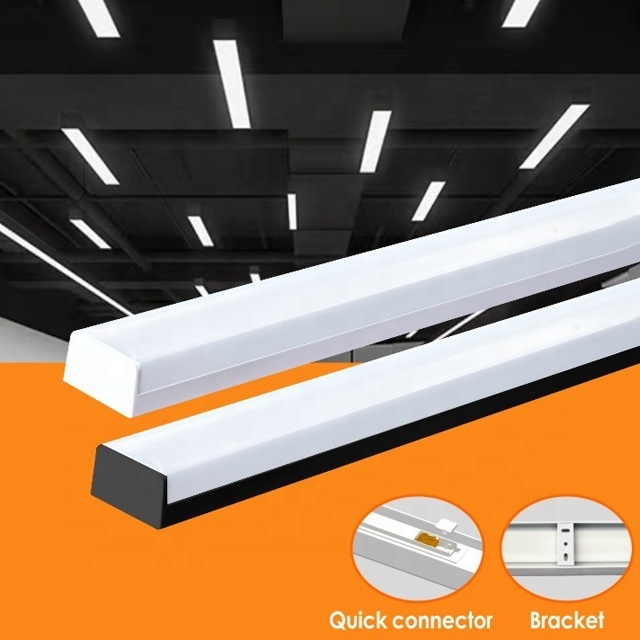 CCT commercial industrial lighting linear batten 1ft 2ft 3ft 4ft 5ft 9w to 45w led shop light led tube fixture