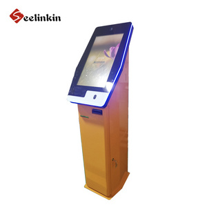 Touch screen self service payment kiosk cash deposit machine 2 way currency exchange pay BTM bank buy Digital ATM