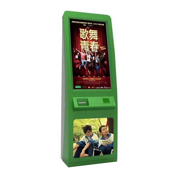 Parking Dispenser Printing Kiosk Food Cinema System Automatic Self Service Ticket Vending Machine