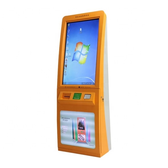 Parking Dispenser Printing Kiosk Food Cinema System Automatic Self Service Ticket Vending Machine