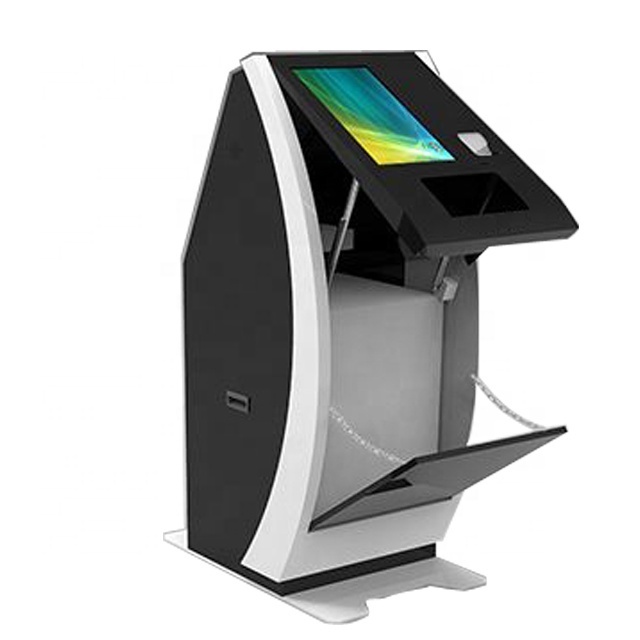 Front Access Self Service A4 Printer Scanner Document Check Printing Kiosk