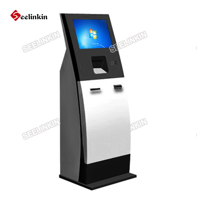 19inch 22inch self-service free standing Pos intergrated touch screen kiosk