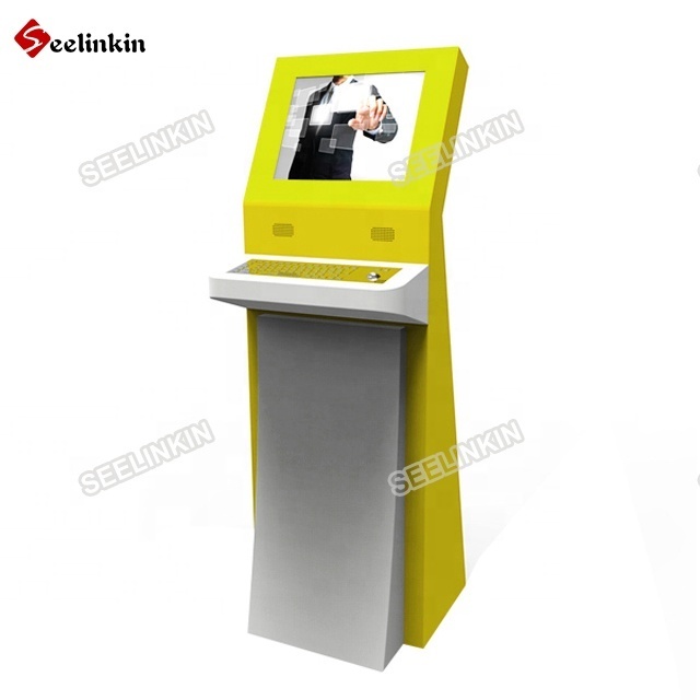 Registration Touch Screen Stand Id Scanner Hotspot Barcode Wifi Vending Kiosk Machine