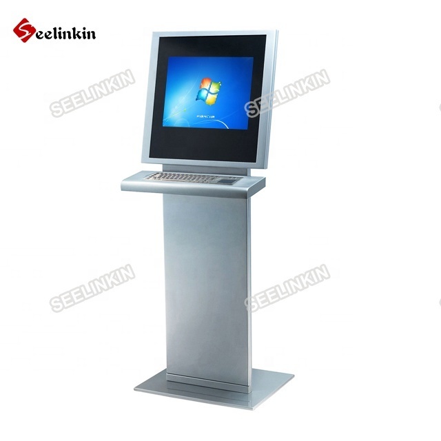 Registration Touch Screen Stand Id Scanner Hotspot Barcode Wifi Vending Kiosk Machine