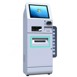 Self Service Instagram Printing Kiosk Photo Booth Touch Screen Ticket Vending Machine