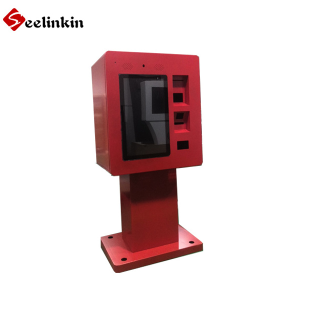 Touch screen Self service car wash Outdoor and indoor use Coin cash Payment Machine parking kiosk