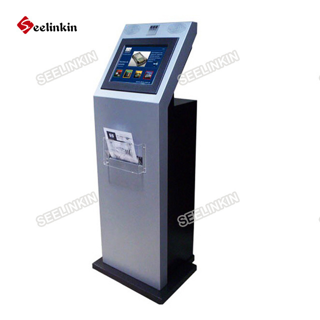 19inch 22inch self-service free standing Pos intergrated touch screen kiosk