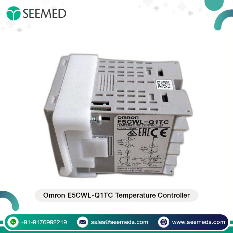 Premium Quality 250 ms Sampling Rate 7 Segment LED-Dual Color Display E5CWL-Q1TC Temperature Controller