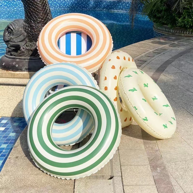 SeeMore Free Sample Baby Seat Tyre Pool Swimming ring Double Layer Swim Swimming Rings For Water Park