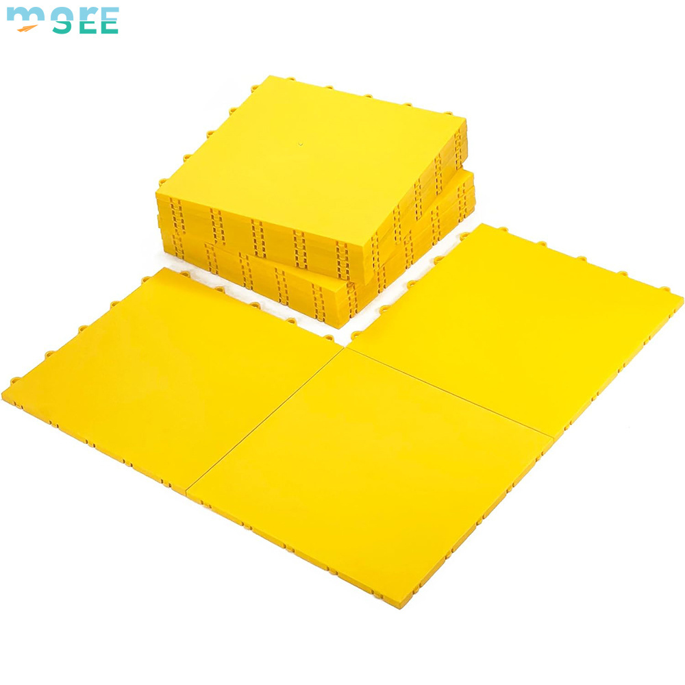 SeeMore High Durability Skates Flooring Tiles Interlocking Versatile Training Surface Roller Skate Dance Floor Basketball Tiles