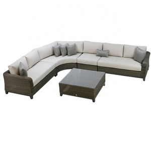 Synthetic Rattan Furniture sectional lounge seating